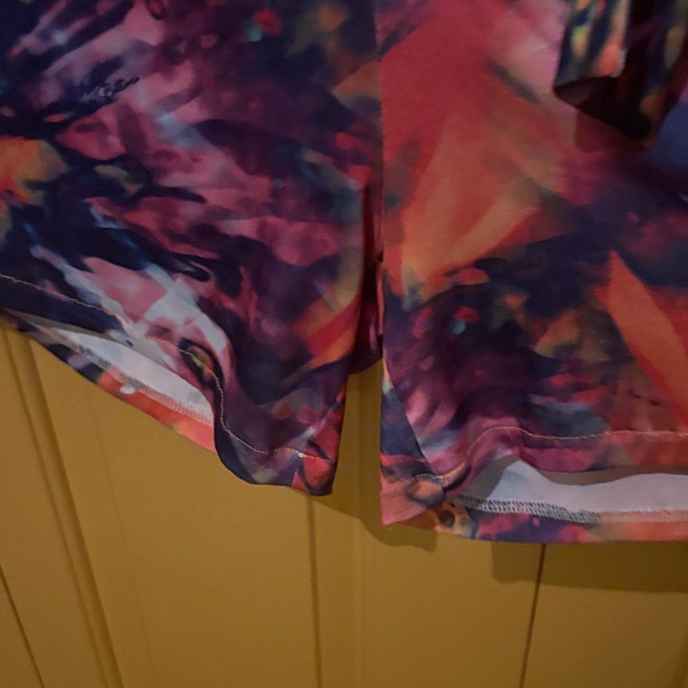 Vibrant Multi Colored Apple Bottom Romper - Picture 2 of 6
